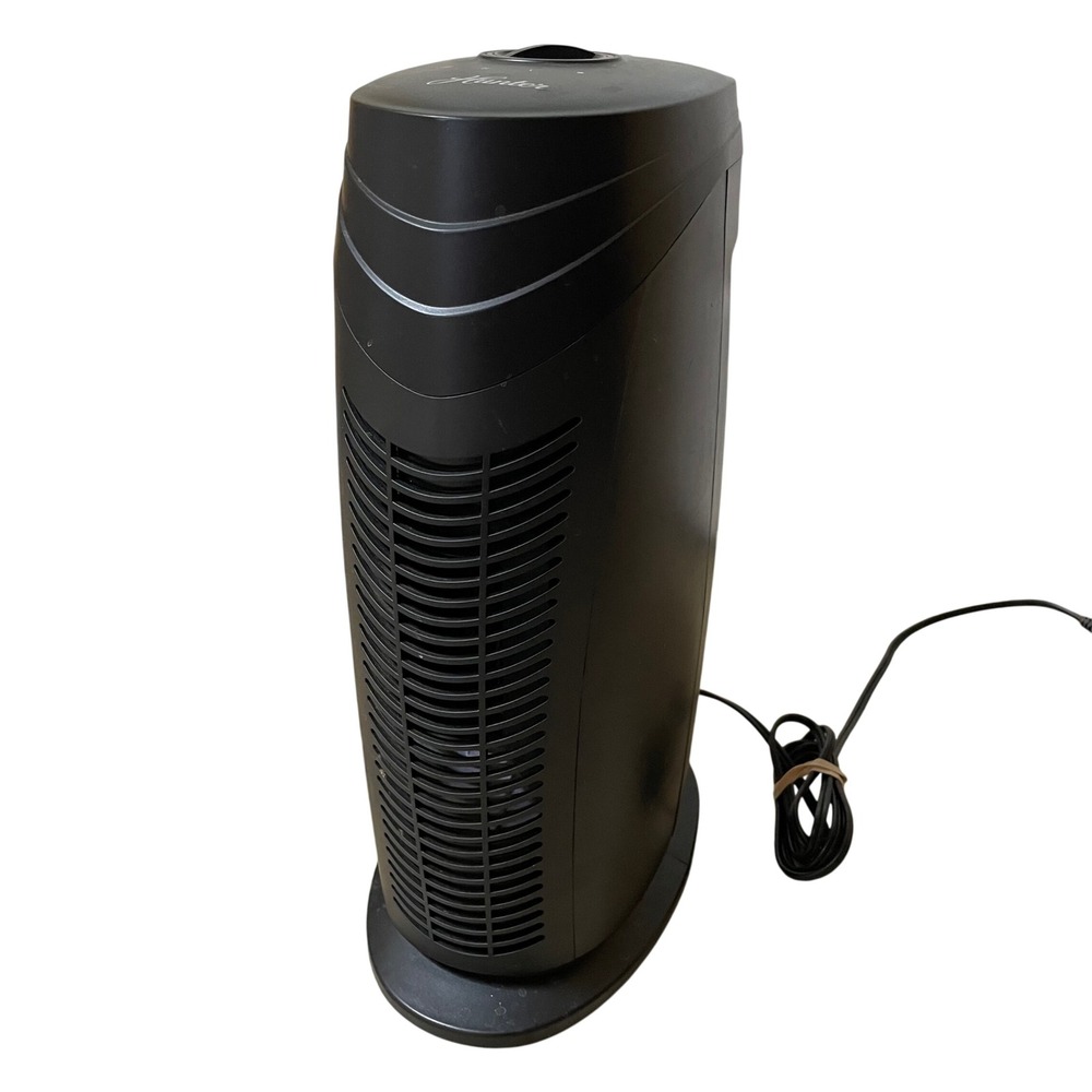 Hunter HT1702BB HEPAtech Air Purifier Tower Black 3-Speed Filter Reset